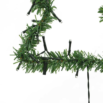 Christmas Light Decoration Set of 3 Warm white, Black, Green