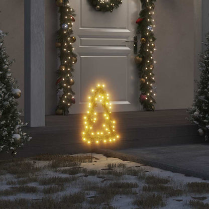 Christmas Light Decoration Set of 3 Warm white, Black, Green