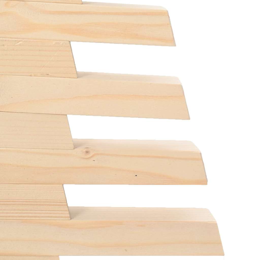 Wooden Christmas Tree for Decoration 35.4" Solid Wood Pine