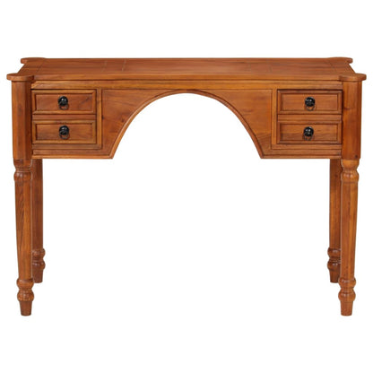 Desk with Drawers 43.3"x19.7"x29.9" Solid Wood Acacia