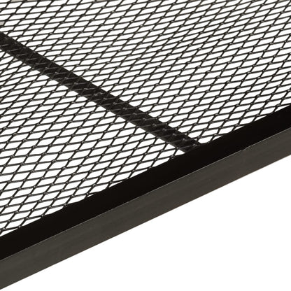 Shoe Bench Natural wood, Black Solid Acacia wood Medium