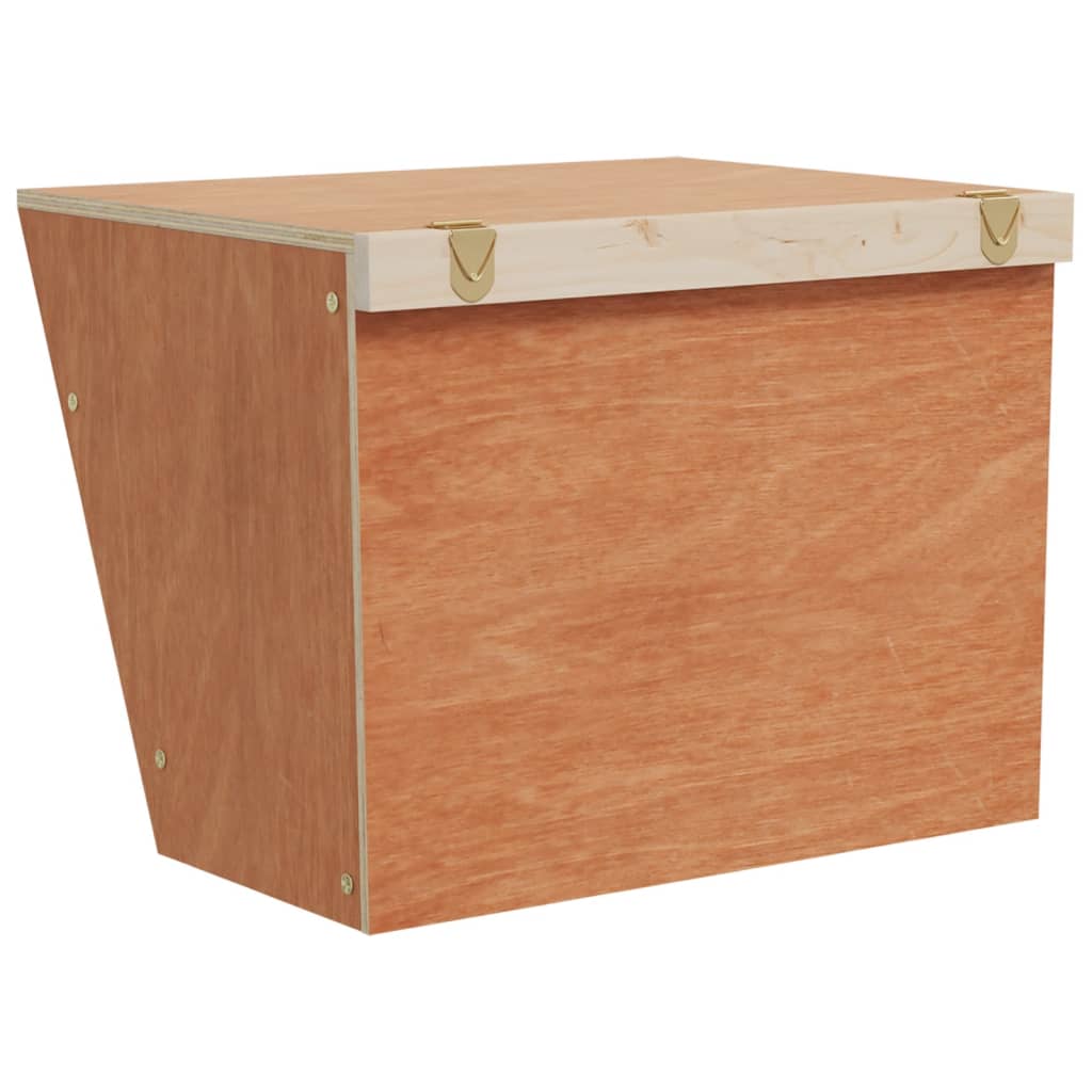 Rabbit Hay Feeder 9.8"x7.3"x8.1" Solid Wood Fir