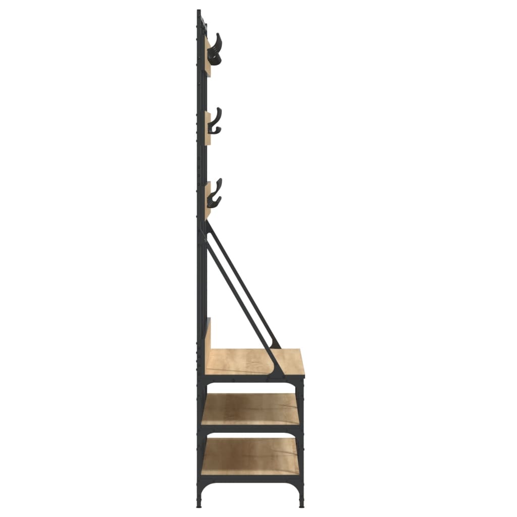 Clothes Rack Sonoma Oak Engineered wood Large Clothes Rack