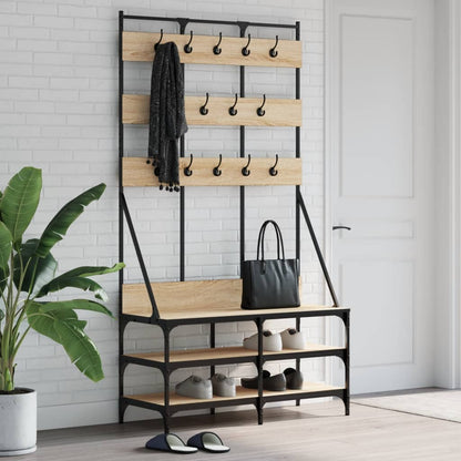 Clothes Rack Sonoma Oak Engineered wood Large Clothes Rack