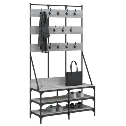 Clothes Rack Grey Sonoma Engineered wood Compact Clothes Rack