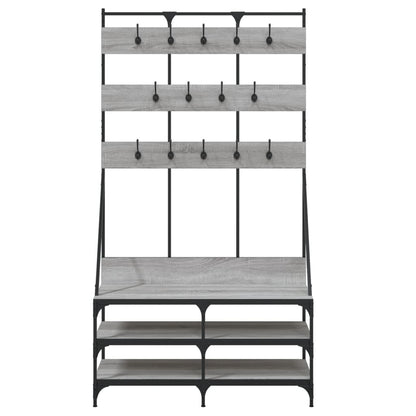 Clothes Rack Grey Sonoma Engineered wood Compact Clothes Rack