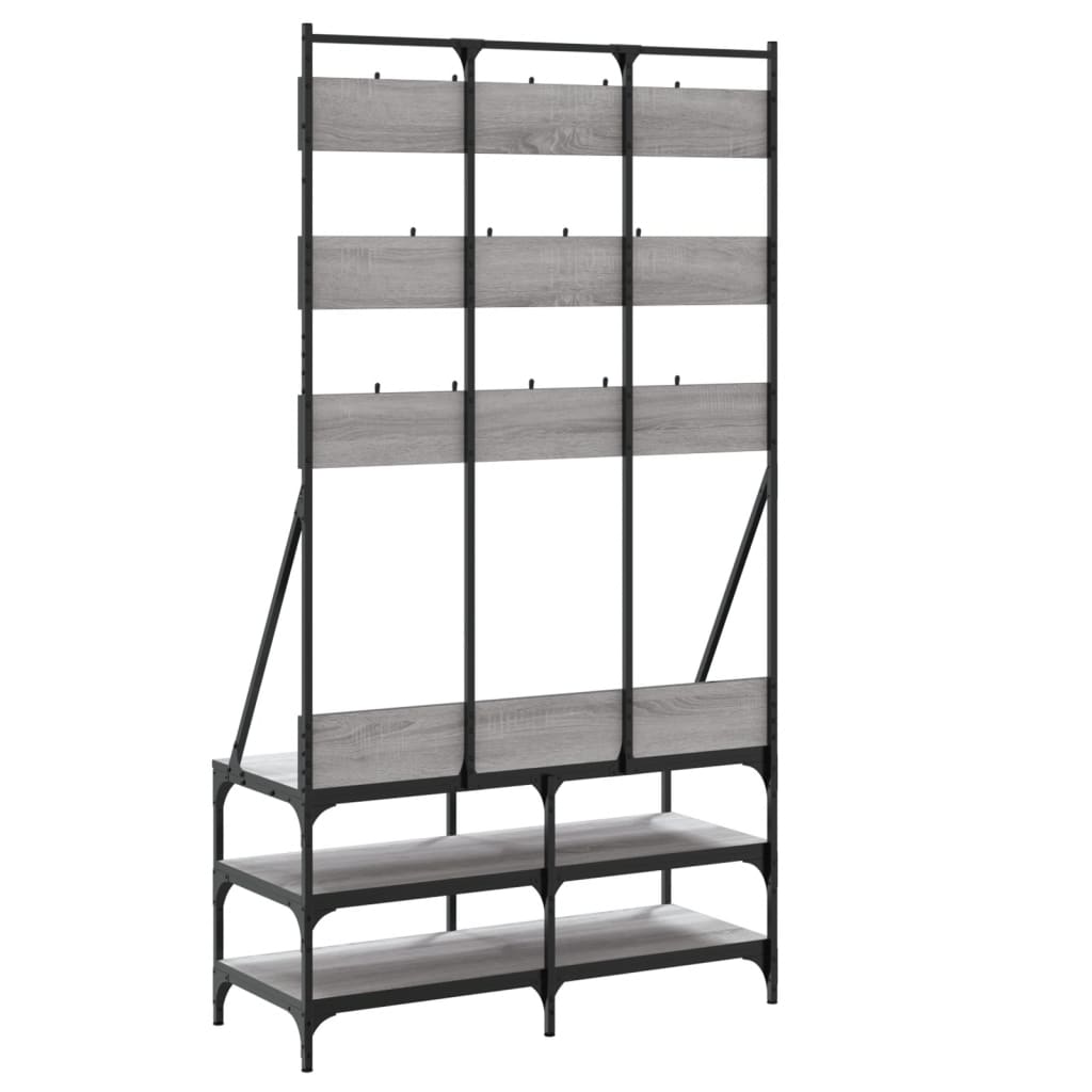 Clothes Rack Grey Sonoma Engineered wood Compact Clothes Rack