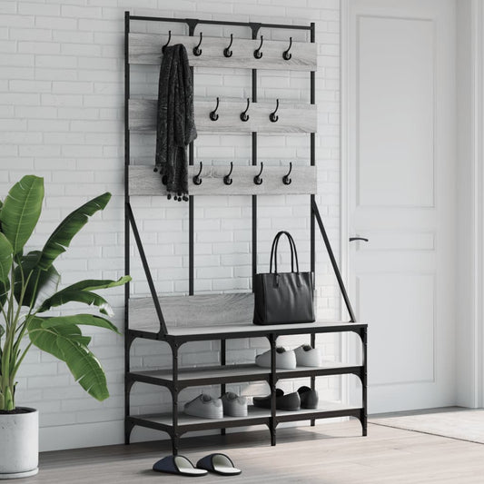 Clothes Rack Grey Sonoma Engineered wood Compact Clothes Rack