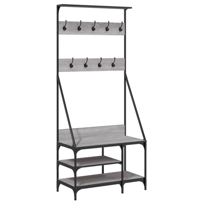 Clothes Rack Grey Sonoma Engineered wood, metal Compact