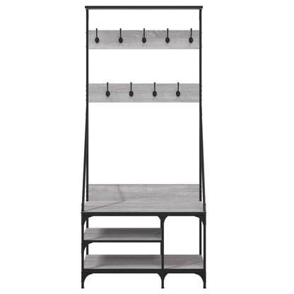 Clothes Rack Grey Sonoma Engineered wood, metal Compact