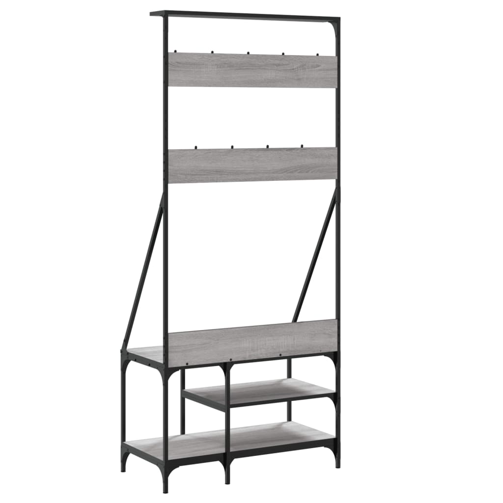 Clothes Rack Grey Sonoma Engineered wood, metal Compact