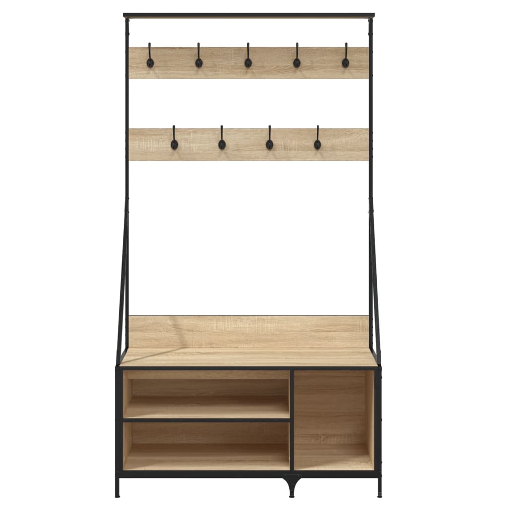 Clothes Rack Sonoma oak Engineered wood, metal Compact