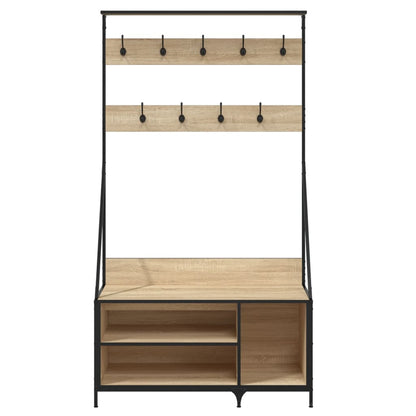 Clothes Rack Sonoma oak Engineered wood, metal Compact
