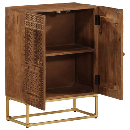 Sideboard Natural wood color Solid Mango Wood and Iron Medium