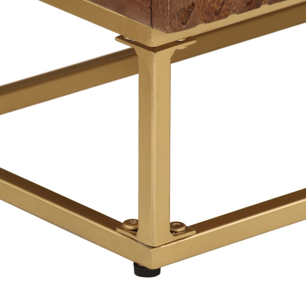 Sideboard Natural wood color Solid Mango Wood and Iron Medium