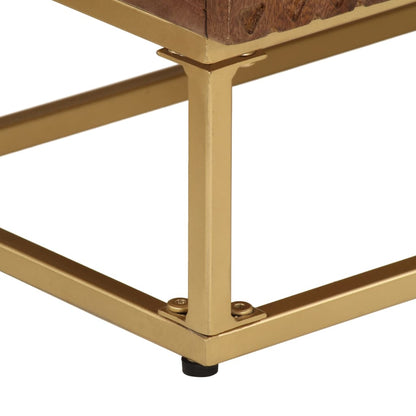 Sideboard Natural wood color Solid Mango Wood and Iron Medium