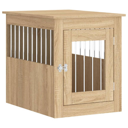 Dog Crate Furniture Sonoma Oak Engineered wood Medium