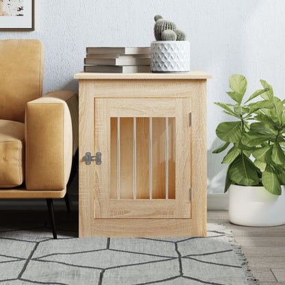 Dog Crate Furniture Sonoma Oak Engineered wood Medium
