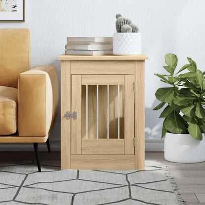 Dog Crate Furniture Sonoma Oak Engineered wood, steel