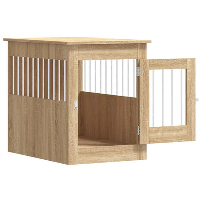 Dog Crate Furniture Sonoma Oak Engineered wood, steel