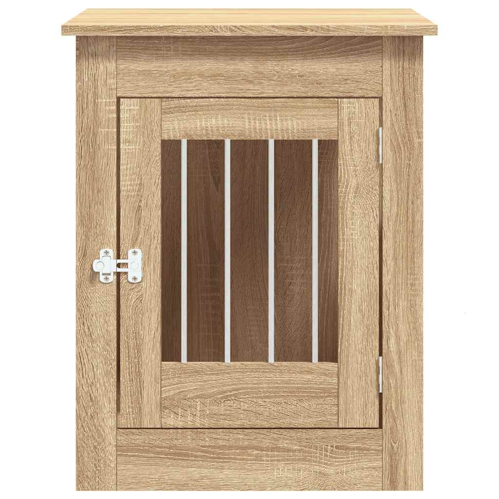 Dog Crate Furniture Sonoma Oak Engineered wood, steel