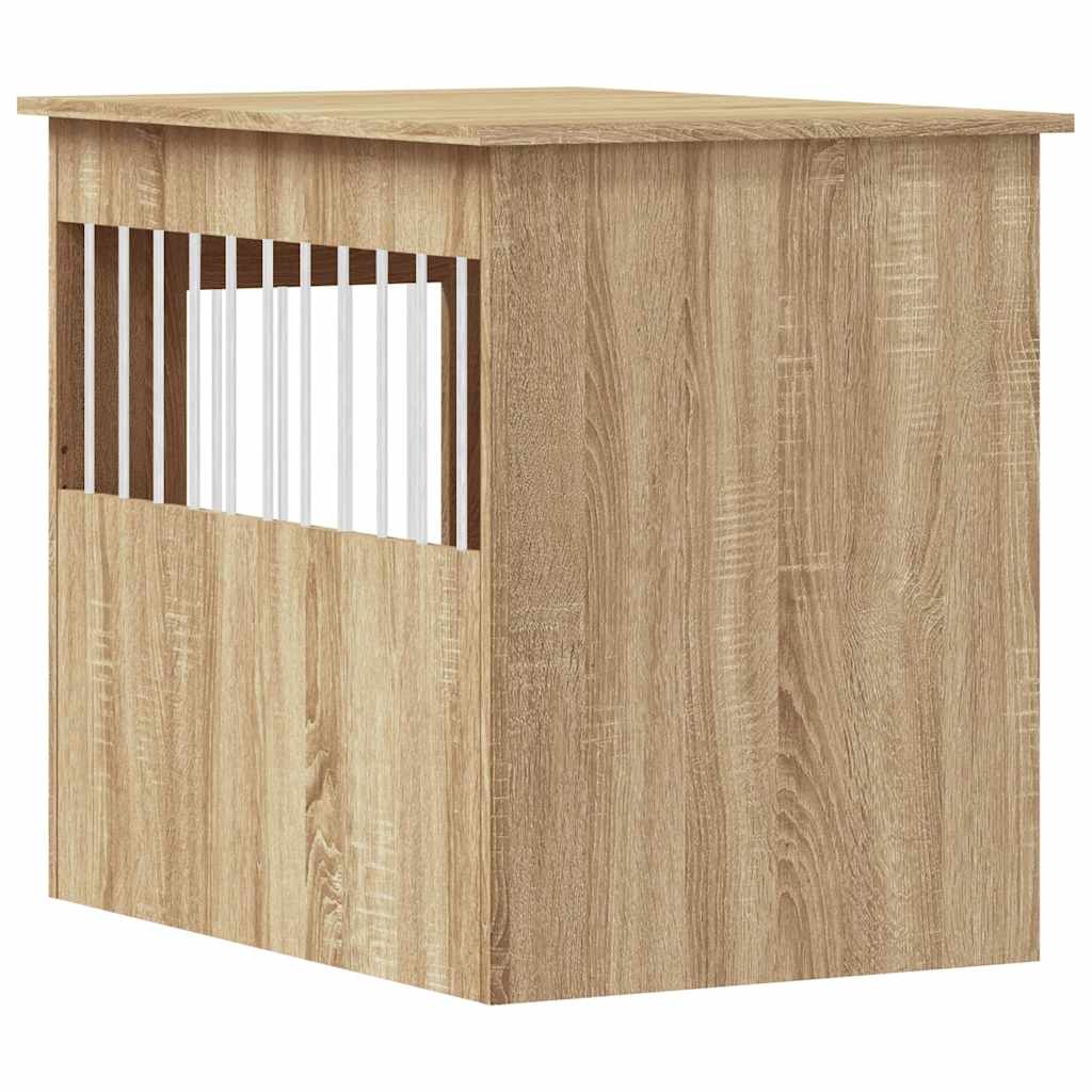 Dog Crate Furniture Sonoma Oak Engineered wood, steel