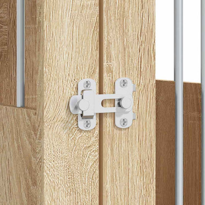 Dog Crate Furniture Sonoma Oak Engineered wood, steel