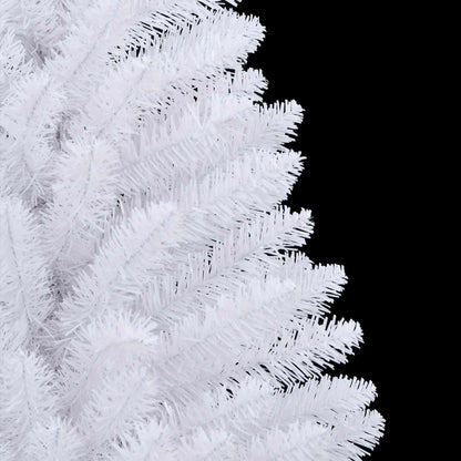 Artificial Christmas Tree White 59.06 in PVC and Metal