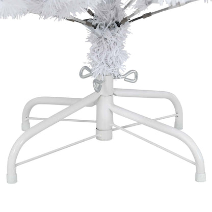 Artificial Christmas Tree White 59.06 in PVC and Metal