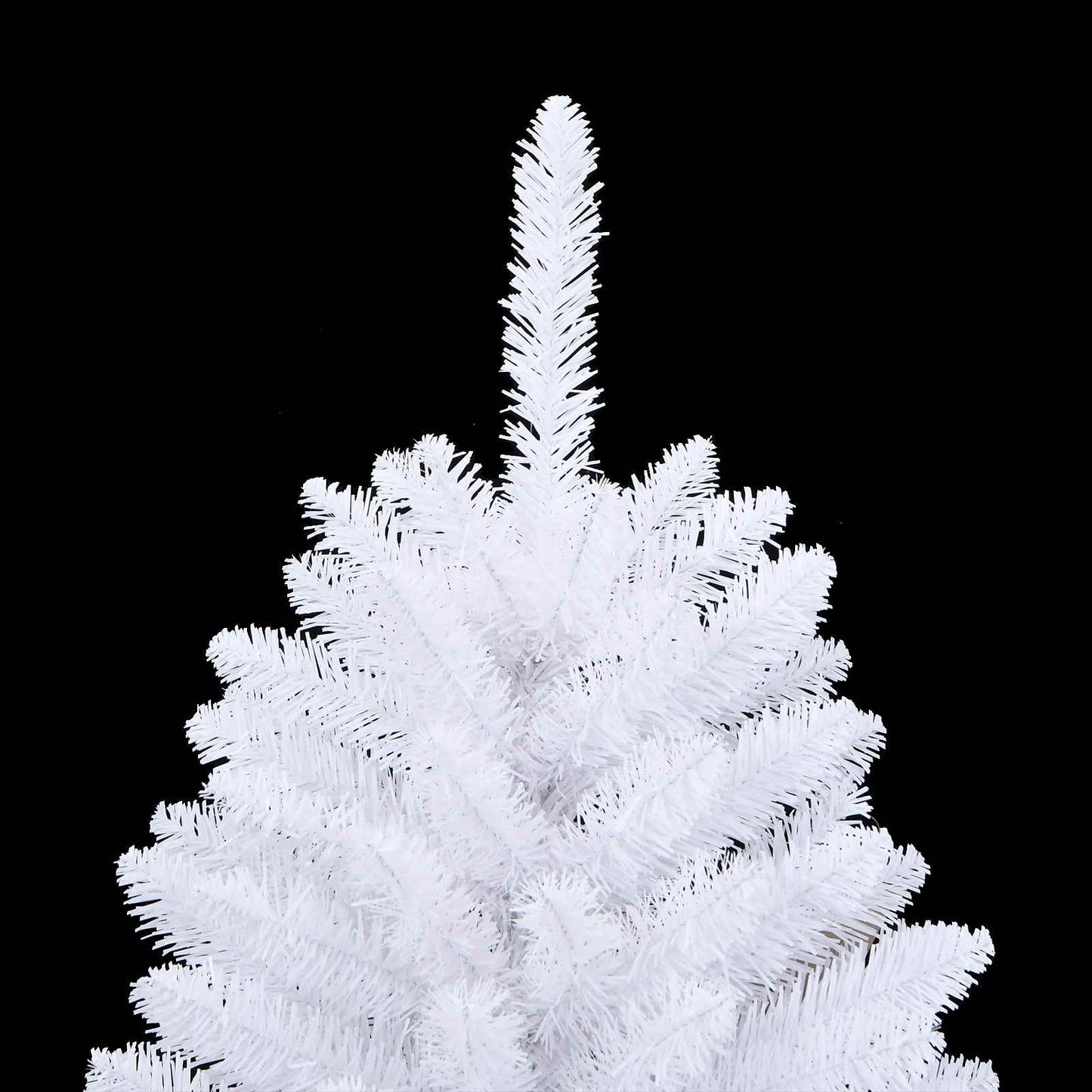 Artificial Christmas Tree White 31.50 x 31.50 x 59.06 in
