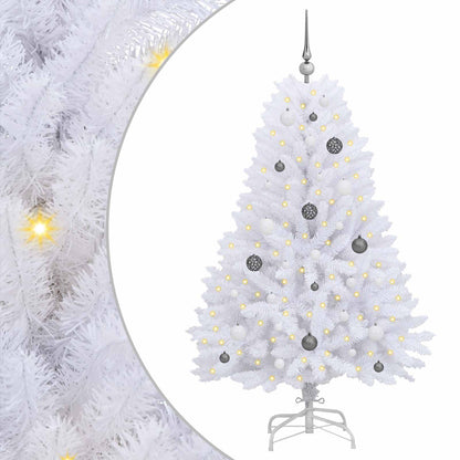 Artificial Christmas Tree White 31.50 x 31.50 x 59.06 in