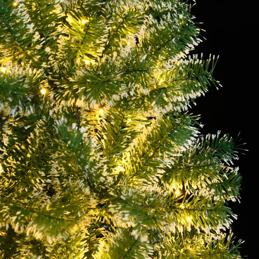 Artificial Christmas Tree 300 LEDs & Flocked Snow 70.9"
