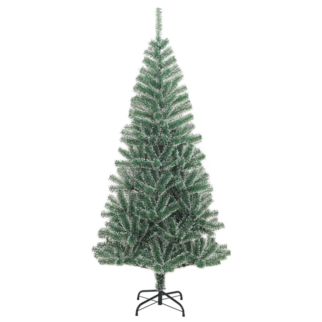 Artificial Christmas Tree 300 LEDs & Flocked Snow 70.9"