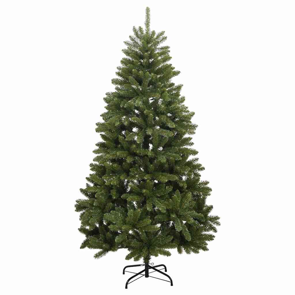 Artificial Hinged Christmas Tree 300 LEDs & Ball Set 106.3"