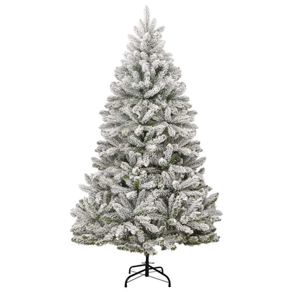 Artificial Hinged Christmas Tree 300 LEDs & Ball Set 106.3"