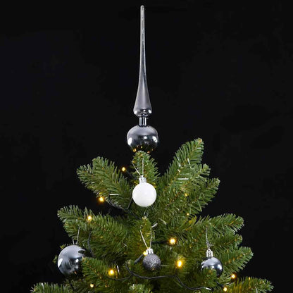 Artificial Hinged Christmas Tree 300 LEDs & Ball Set 106.3"