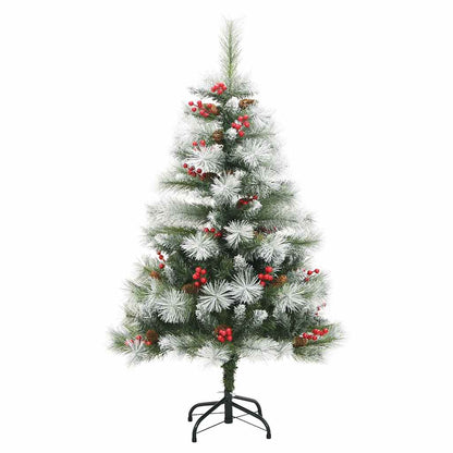 Artificial Hinged Christmas Tree 150 LEDs & Ball Set 59.1"