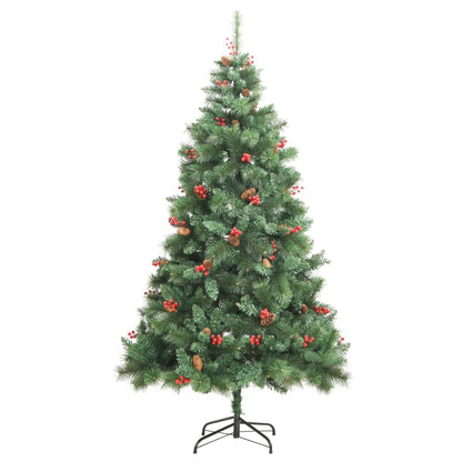 Artificial Hinged Christmas Tree 300 LEDs 70.9"