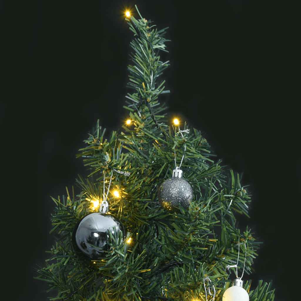 Slim Christmas Tree 300 LEDs & Ball Set 118.1"