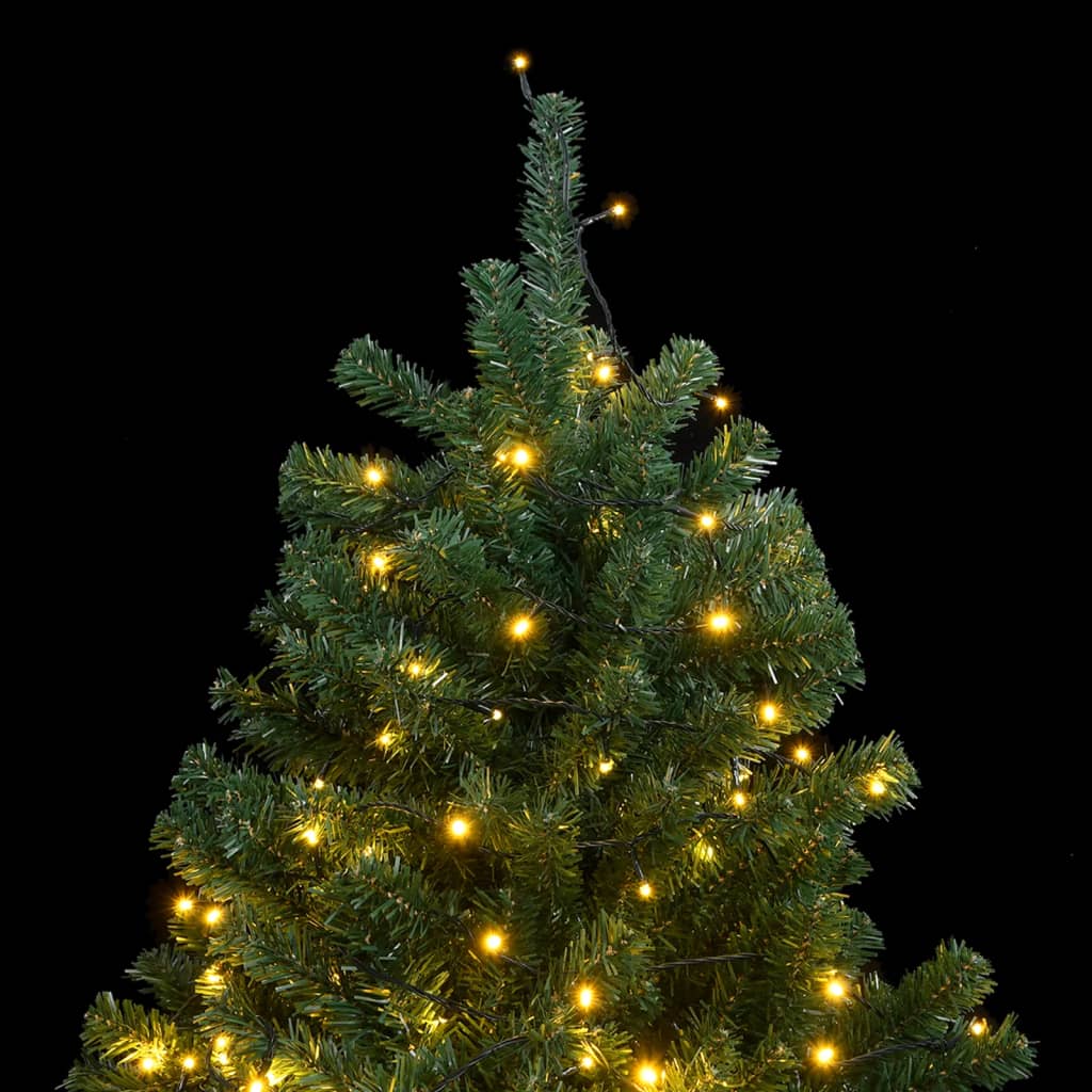 Artificial Hinged Christmas Tree 150 LEDs 47.2"