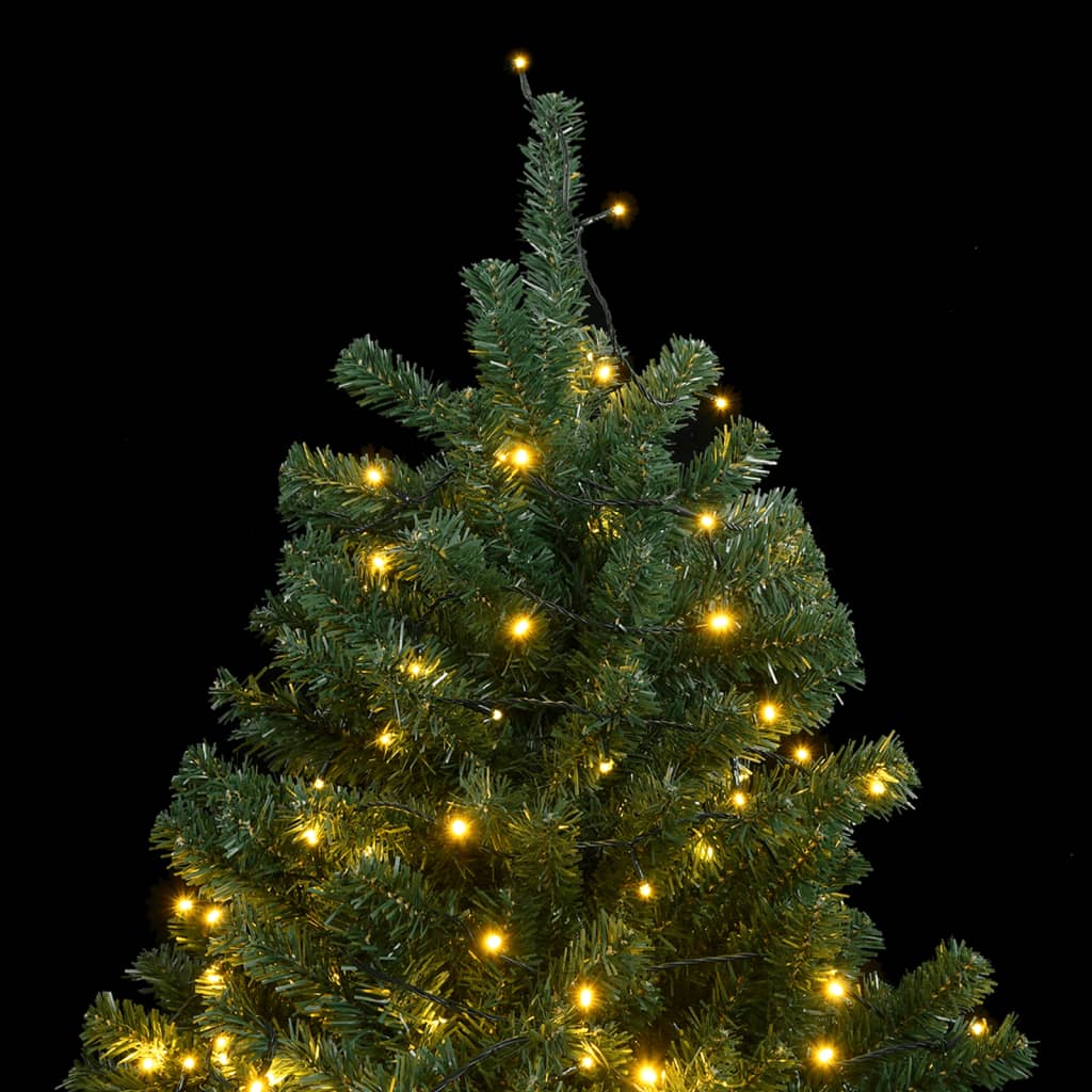 Artificial Hinged Christmas Tree 150 LEDs 59.1"