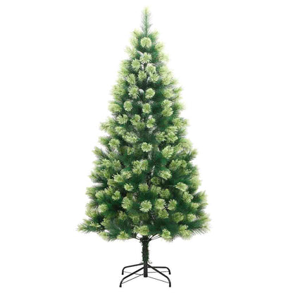 Artificial Hinged Christmas Tree 150 LEDs & Ball Set 59.1"