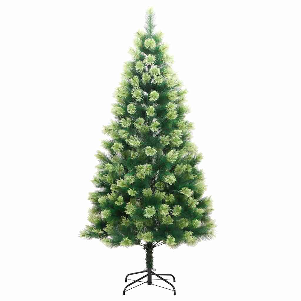 Artificial Hinged Christmas Tree 300 LEDs & Ball Set 70.9"