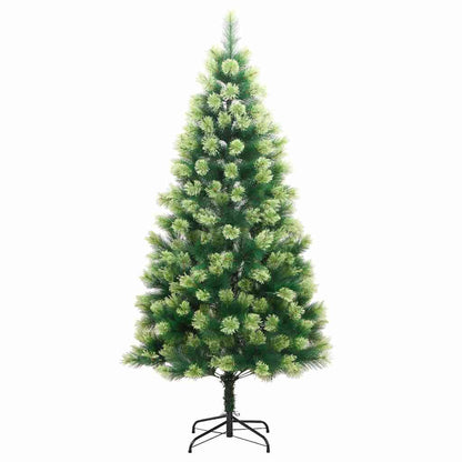 Artificial Hinged Christmas Tree 300 LEDs & Ball Set 70.9"