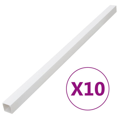 Cable Trunking 3.9"x1.6" 32.8' PVC
