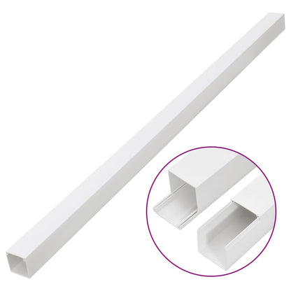 Cable Trunking 3.9"x1.6" 32.8' PVC