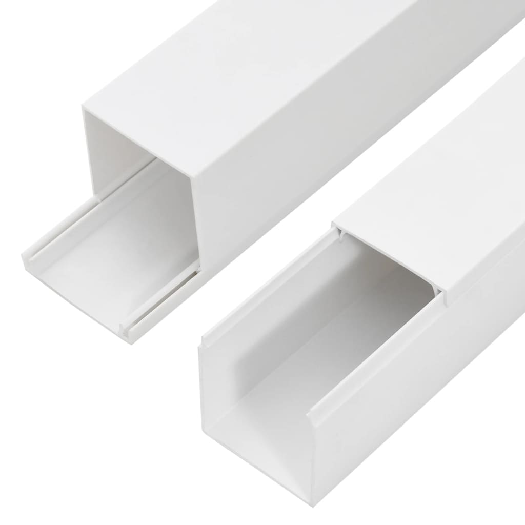 Cable Trunking 3.9"x1.6" 32.8' PVC
