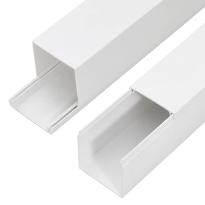 Cable Trunking 3.9"x1.6" 32.8' PVC