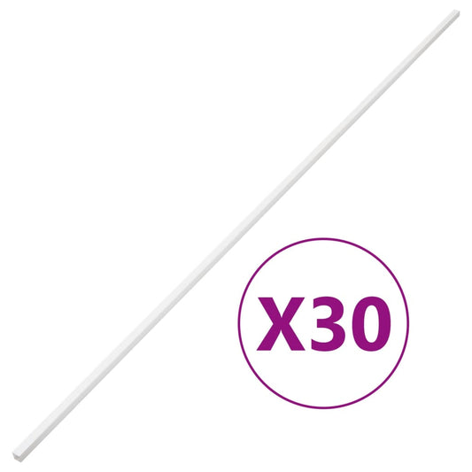 Cable Trunking 0.98"x0.98" 98.4' PVC