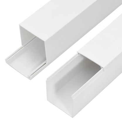 Cable Trunking 1.3"x1.3" 98.4' PVC